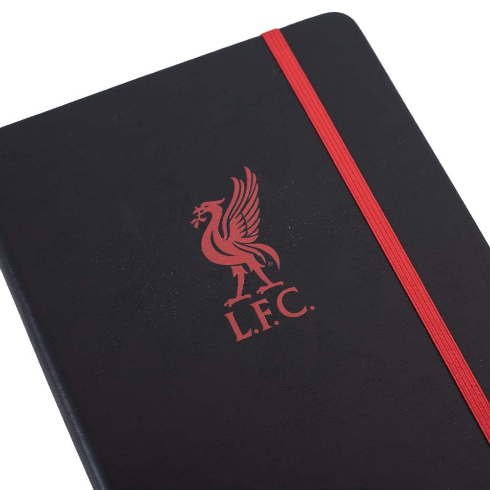 Liverpool FC - Cahier PREMIUM (Taille unique) (Noir/Rouge)