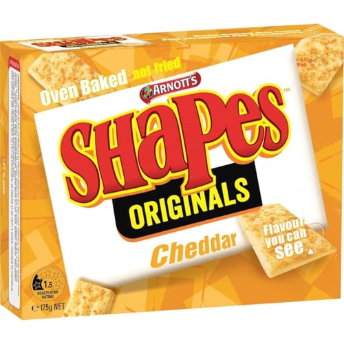 Arnott's Shapes Original Cheddar Biscuits 175 g