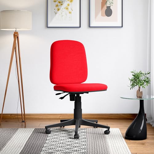 Image of Interio by Godrej Learn Fabric Study Chair Suitable for Work from Home- Milan Red