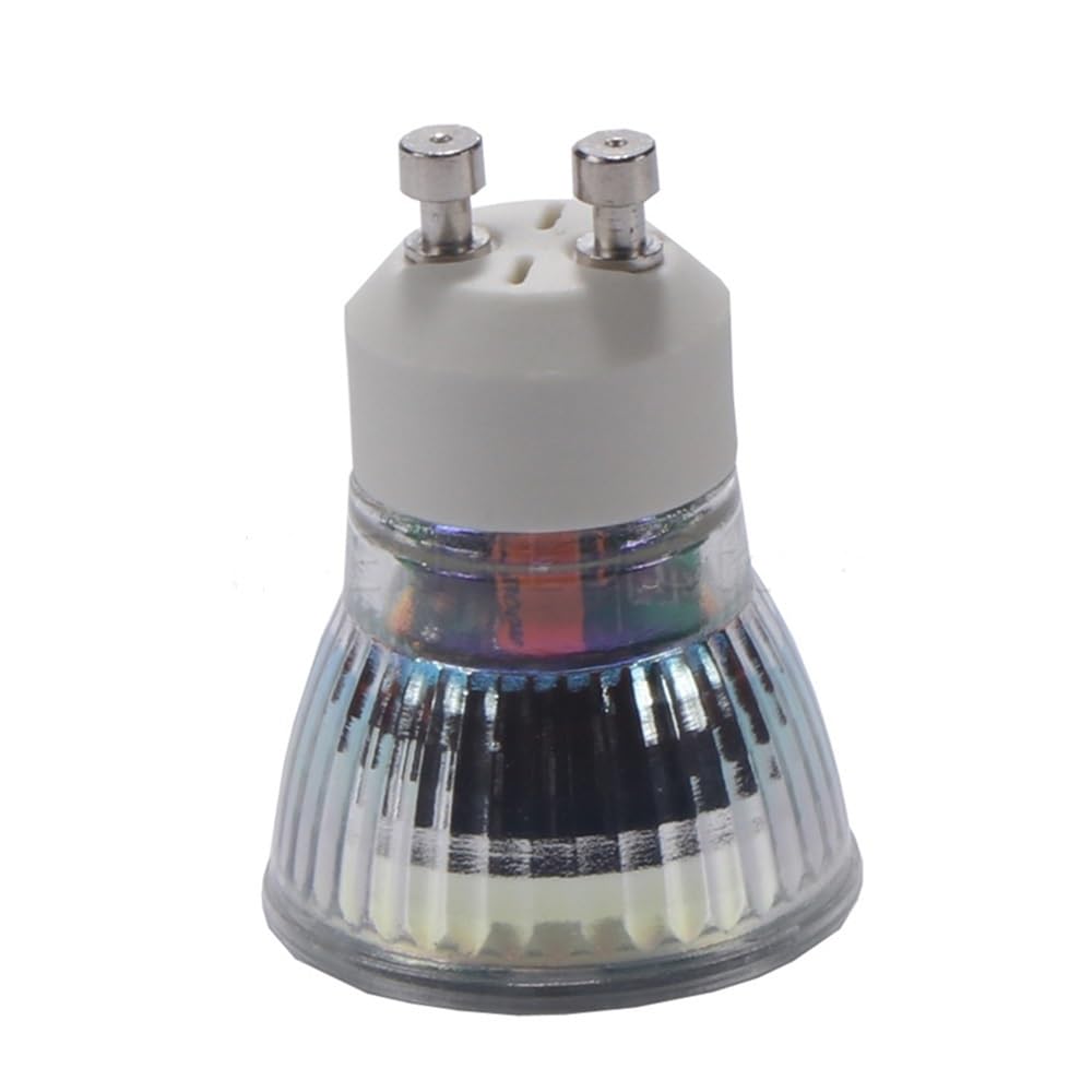 1fortunate 20 piezas por paquete, Mini luz LED COB MR11/GU10 35mm 3W AC220V bombilla de foco LED lámpara LED GU4(Warm White,MR11)