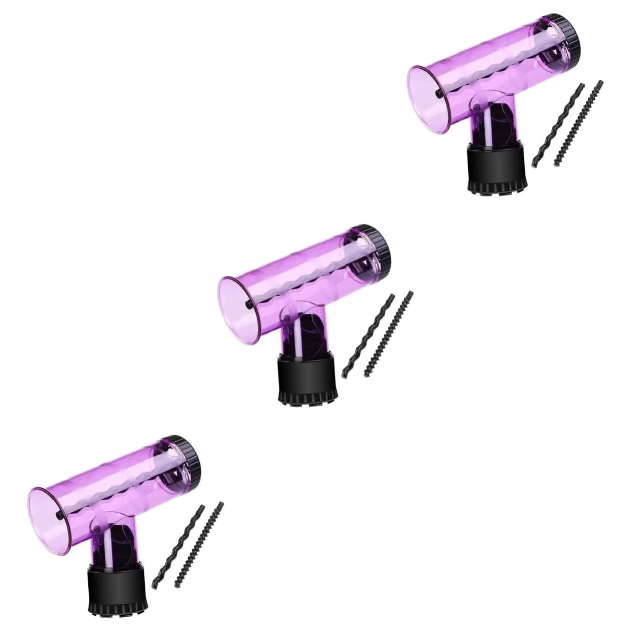 VICASKY 3 Stück Haartrockner Diffusor Aufsatz für Lockenstyling Installieren Kompatibel mit Meisten Haartrocknern Langlebig für Voluminöse Frisuren