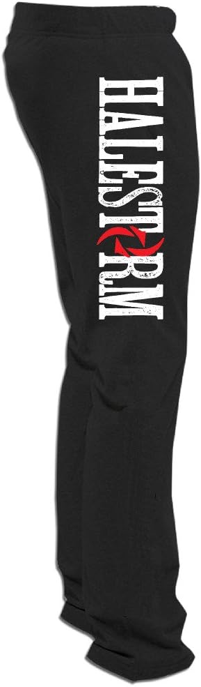 PTCY Men's Workout Pants Halestorm Band Customized Black