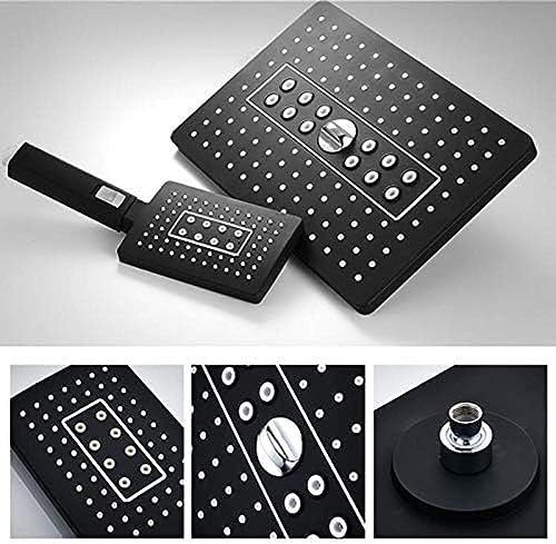 Douche à effet pluie mitigeur encastré et colonne de douche numérique LED