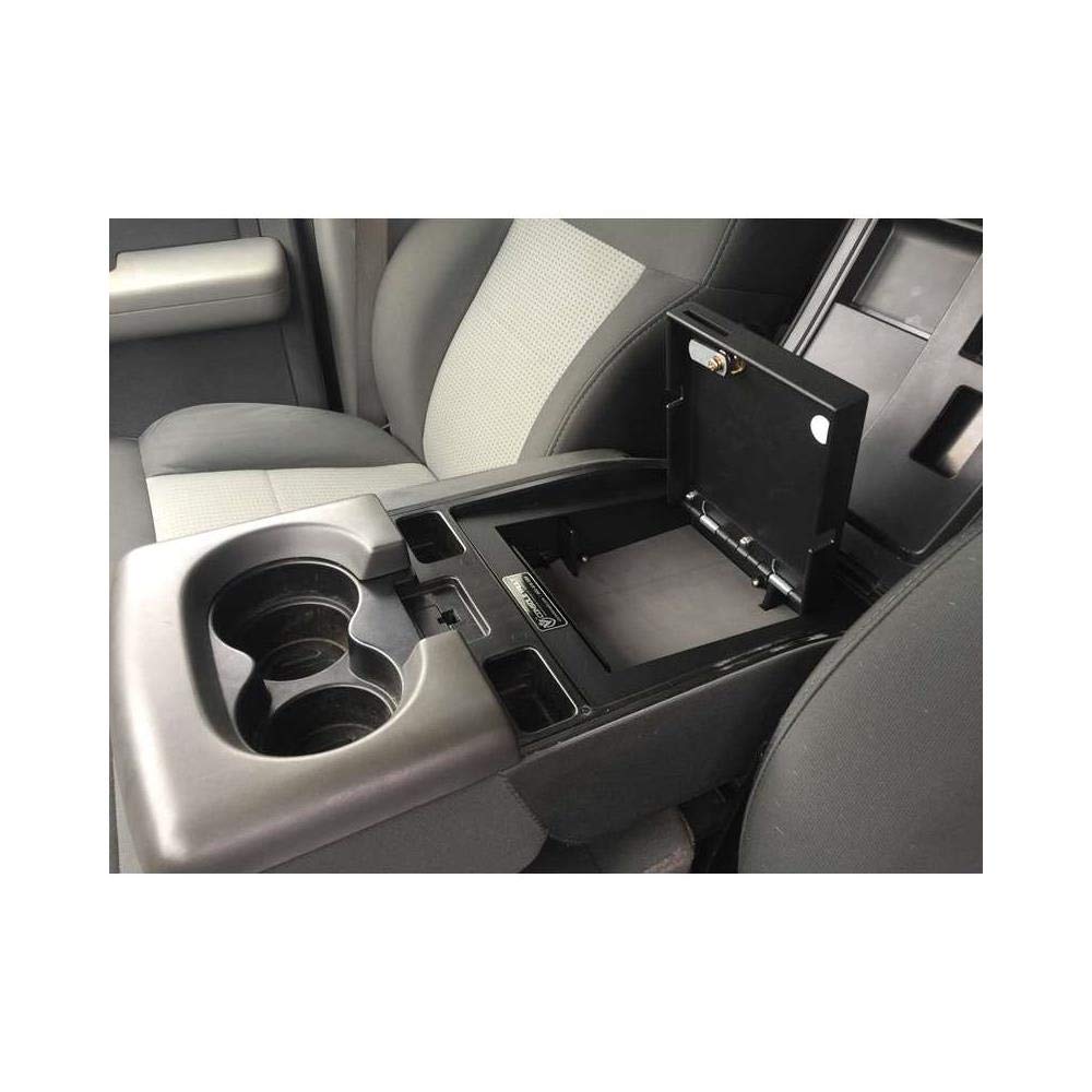 Console Vault Fold Down Arm Rest Gun Safe for 2004-2011 Ford F-150