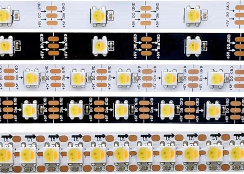 Tira LED Pixel SK6812 WWA 5M 5V 60 LEDs/m Multicolor miniatura 1