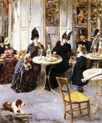 Pinturas famosas en lienzo de Leandro Ramon Garrido póster para pared de hogar 60x90cm