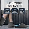 TANNESS Two-Tone Memory Foam Mens Slippers - Anti Sweat with Rubber Sole and Slip-On Closure - Perfect for Indoor, Outdoor and Summer Gifts - Mens Slippers (Size 8 and 9) #3