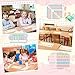 24 Pcs Self Adhesive Name Tags Students Desks Name Plates Multipurpose Manuscript Nameplate with Multiplication Fractions Alphabet Left/Right Place Value for Back to School Supplies 14 x 4Inch(Pastel)