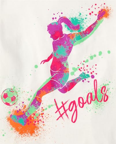 Image of The Children's Place Girls' Sports,Trends,Icons Short Sleeve Graphic T-Shirts,3 Pack