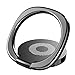 Phone Ring, Baseus Finger Ring Stand Ultra-thin Swivel Ring Buckle Phone Grip Kickstand Cell Phone Stand for Universal Smartphone iPhone X 8 Plus 7 7 Plus /6s 6 plus /Galaxy S8 plus (Black)