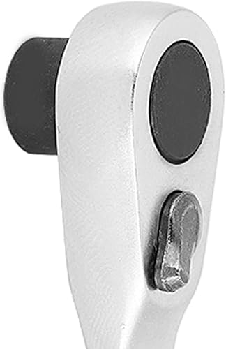 Miniatura 9 de Akozon Llave de trinquete de 0.250 in, mini llave de trinquete rápida de 14, destornilladores, llave hexagonal, herramienta de lote de enchufe