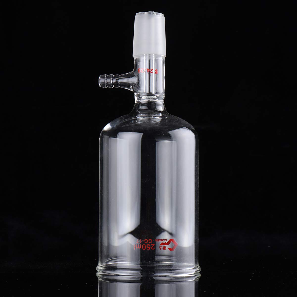 VIDOO 250Ml Borosilicate Filtro Vetro Buchner Imbuto 24/29 Inner Joint Serrated Laboratory Glassware