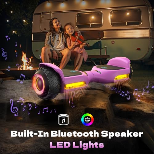 Gyroor G13 All Terrain Hoverboard in Pink