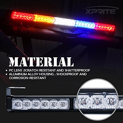 Xprite Upgraded 30" Offroad Rear Chase Led Strobe Light Bars W/Running Turn Signal Brake Reverse Light For Utv, Atv, Polaris Rzr Xp 1000, Side By Sides, 4X4, Trophy Truck - Rz Series Rywbr #TOP2