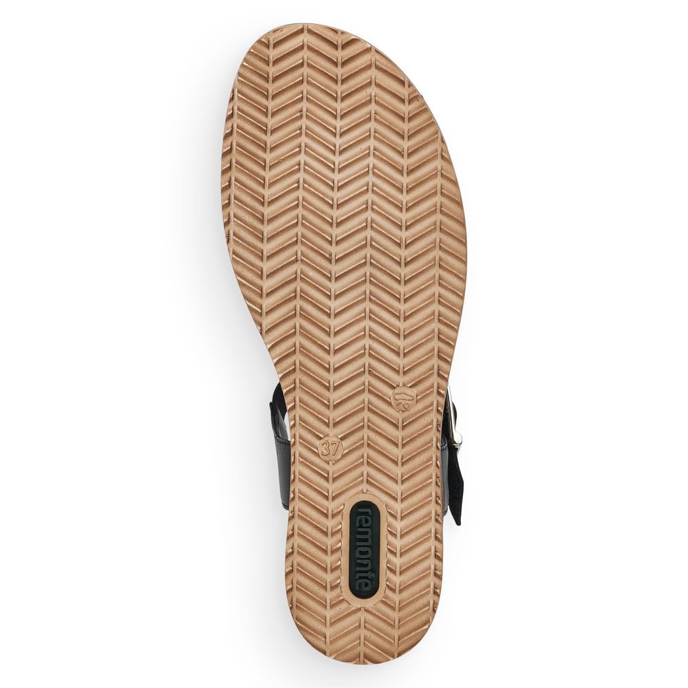 Remonte Damen Keilsandalen D6454, Frauen Sandalen