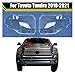 PIFYPJBI Compatible for Toyota Tundra 2018-2021 Car Headlight Cover Headlamp Shell Light Lampshade Lens Case Lampcover Auto Clear Caps(A Pair)