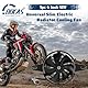DOCAS 4 Zoll 12V 35W Universal Motorrad Kühlerlüfter Kühlgebläse,12V Kuehler Kuehlluefter für Pit Dirt Bike Motocross ATV UTV Quad Go Kart Buggy