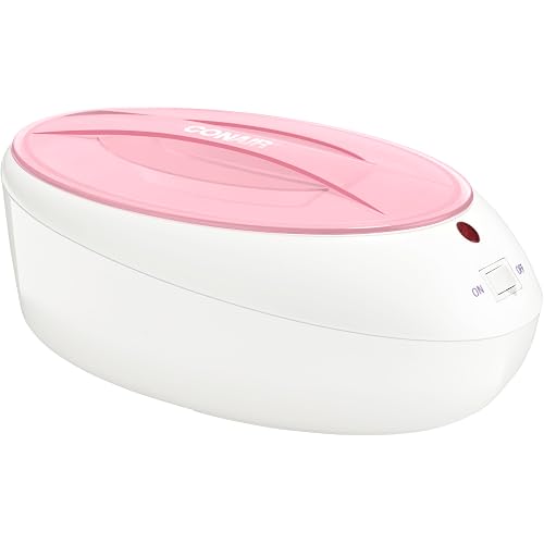 True Glow by Conair Paraffin Wax Machine for Hand and Feet - Paraffin Bath for Hands - Includes 1lb. Moisturizing Paraffin Wax - Pink