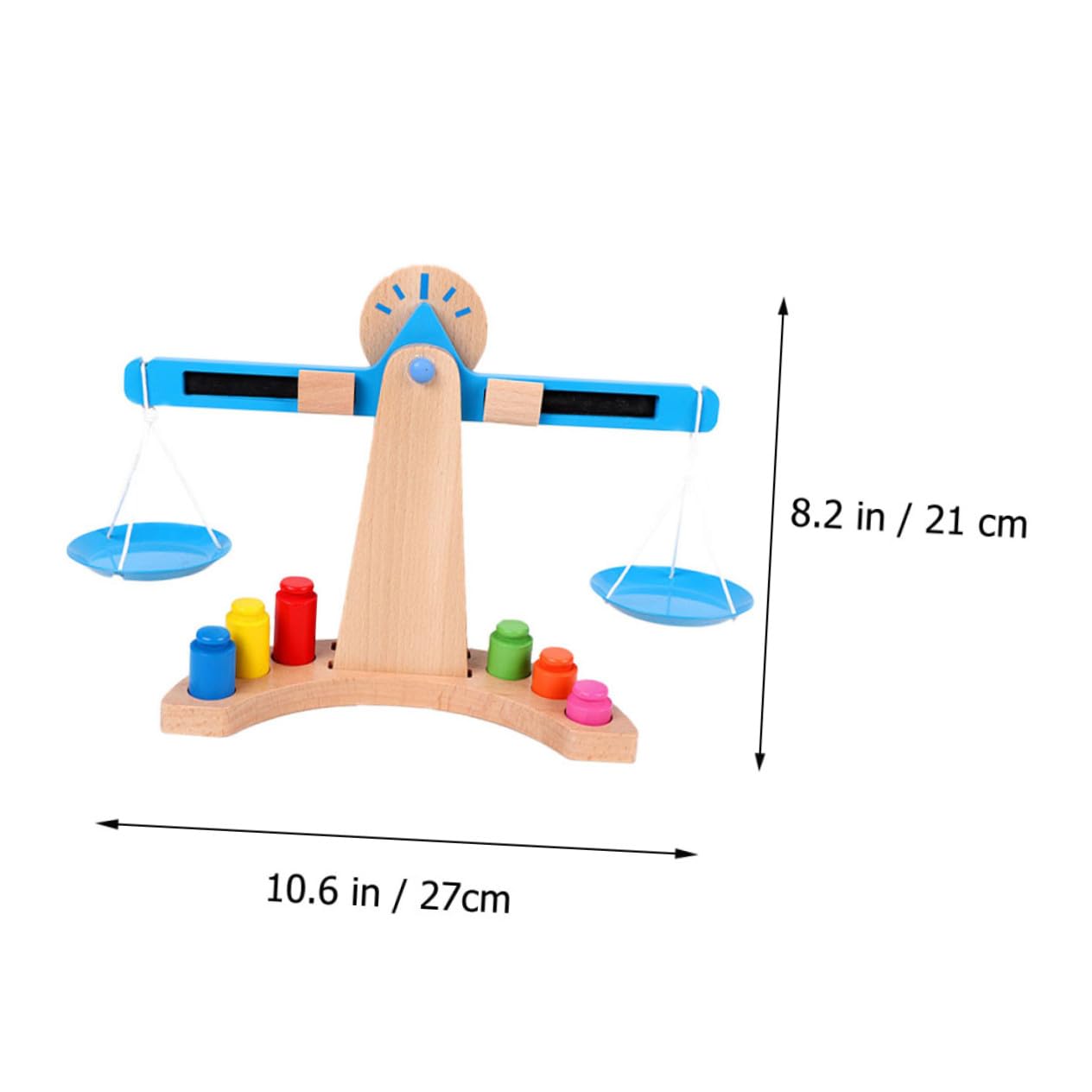 Abaodam de Madera para Juguete Educativo de Equilibrio Desarrollo para Bebés y Preescolares Aprendizaje Divertido y Seguro