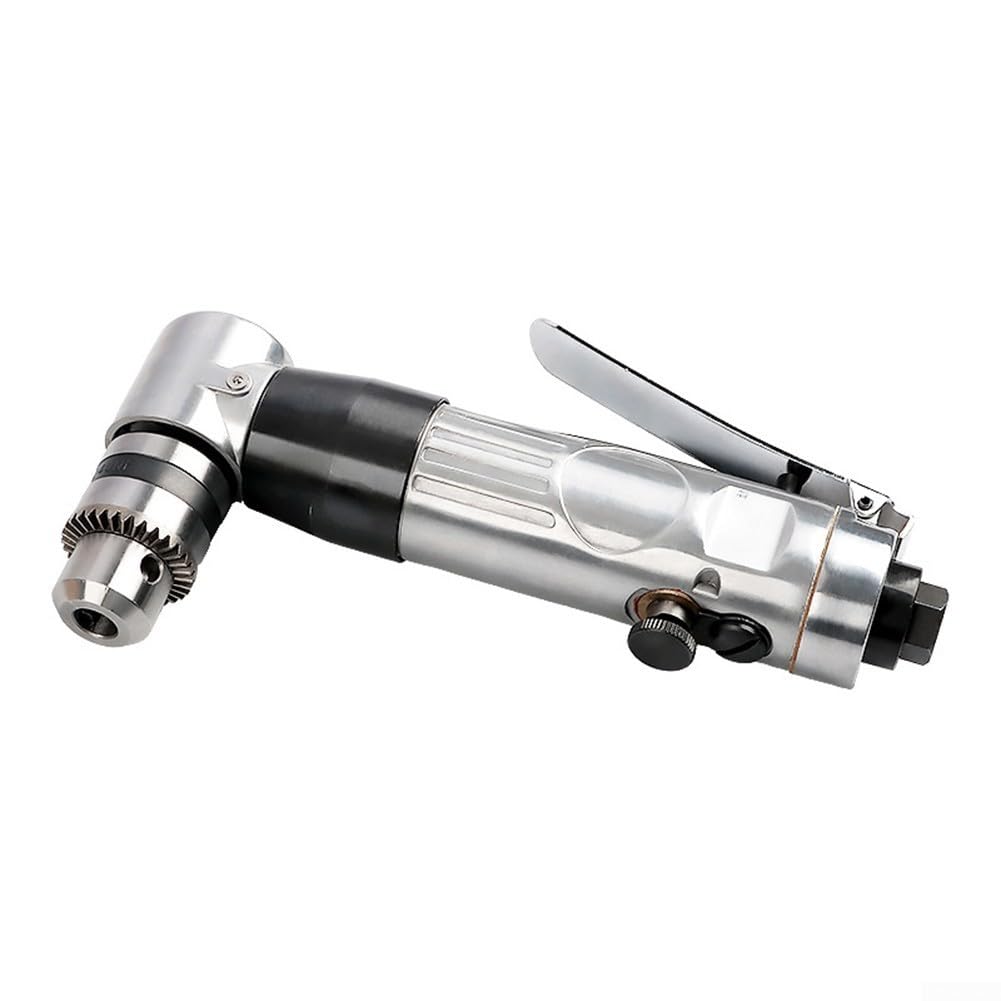 Trapano pneumatico ad angolo retto 90 gradi trapano pneumatico reversibile compatto design gomito ad alta coppia corpo in lega di zinco per spazi ristretti Uso industriale