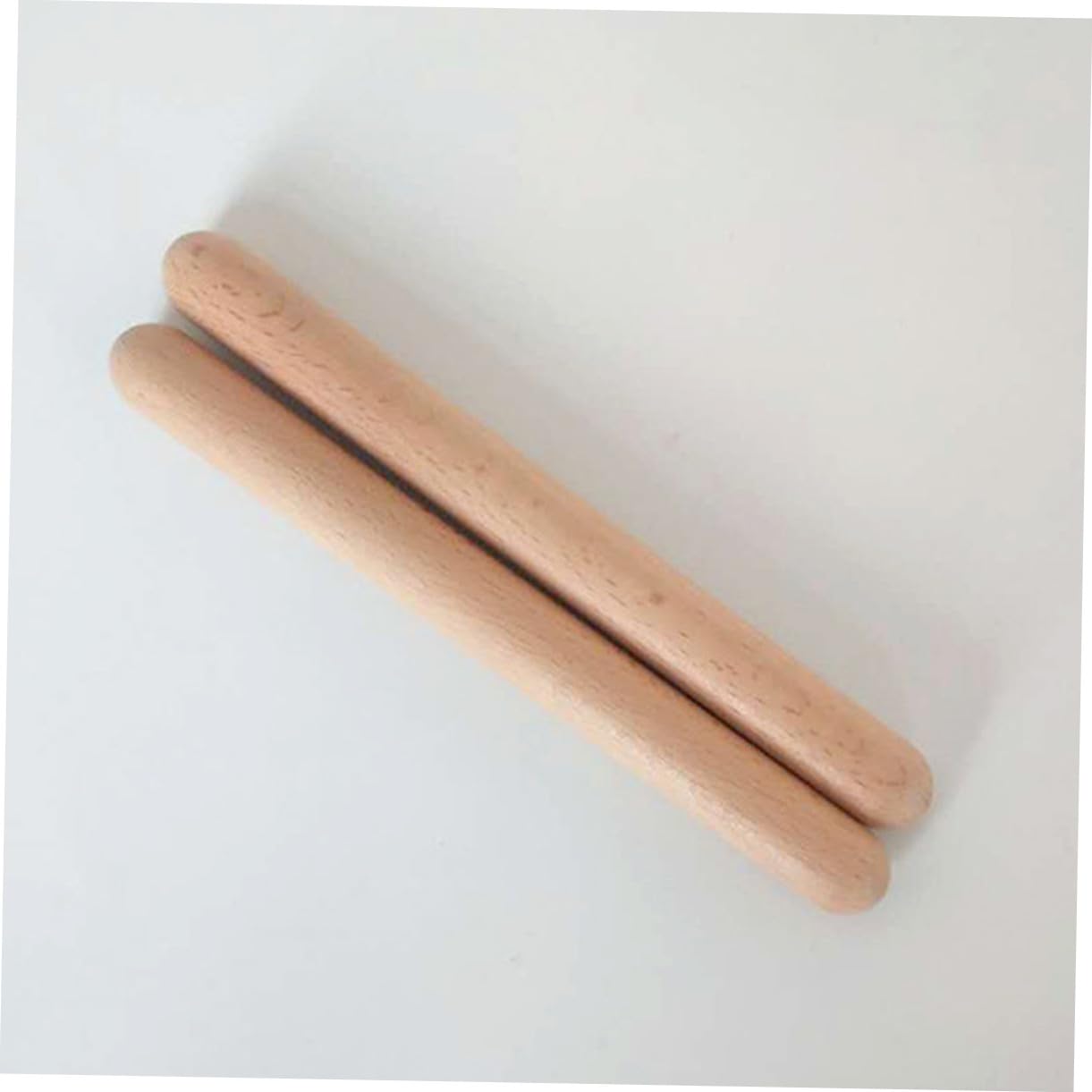 ORFOFE 32 Pezzi Bacchette Ritmiche Musicali in Legno, Bastoncini Ritmici Per Ragazzo Ragazza, Kit Per Educazione Musicale e Giochi Di Gruppo, Strumenti a Percussione Per Feste e Attività Didattiche