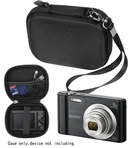 WGear Digital Camera Case for Sony W800/S, DSCW830; Canon PowerShot ELPH180, ELPH 190