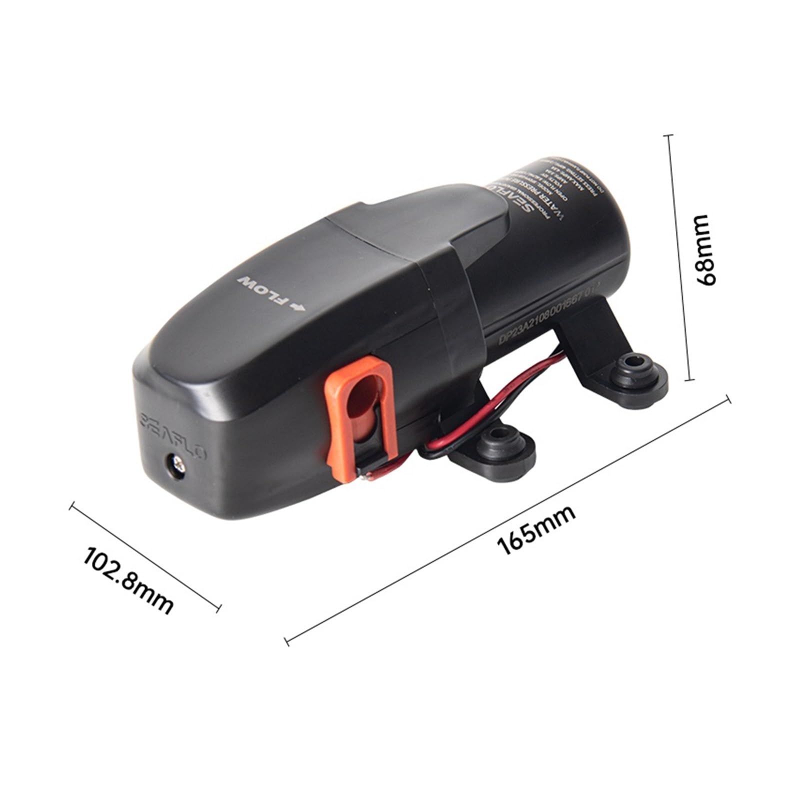 40PSI 12V Pompa Acqua Pompa Autoadescante A Membrana Accessori for Barche Docce Servizi Igienici Motore di Trasferimento Acqua for Camper Caravan Accessori per ricambi Camper