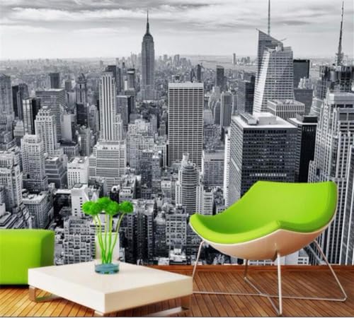 Fotomurales Ciudades Pared 3D Papel Tapiz pintado tejido no tejido Decoración de Pared decorativos Murales moderna de Diseno Fotográfico 200cm×140cm (ancho x alto)