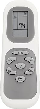 General Replacement Remote Control Fit for Whynter ARC14BG ARC-14BG ARC-14S ARC14S ARC-14SH ARC-141BG ARC-143MX ARC143MX Friedrich 4200-WJ26X2398