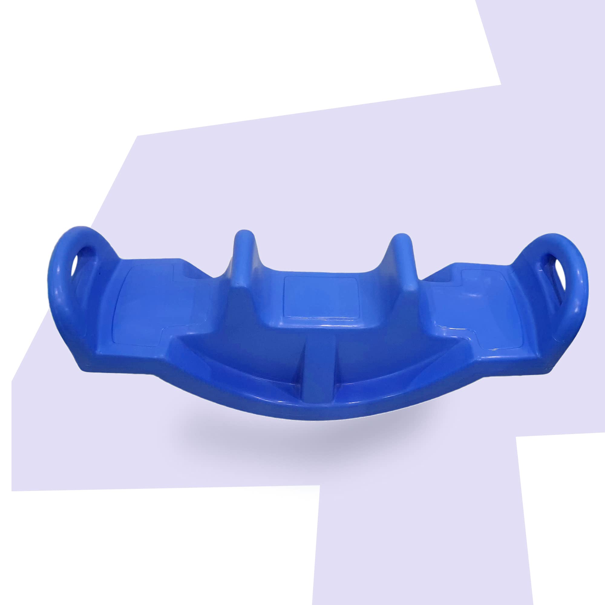 eHomeKart See Saw Rocker for Kids - Plastic See Saw Jumbo Rocker for Indoors and Outdoors - Perfect Toy for Boys and Girls of Age 1-8 Years - Dimesnsions: 118 X 32 X 45 Cm (Blue), 1 Count - Image 7 thumbnail