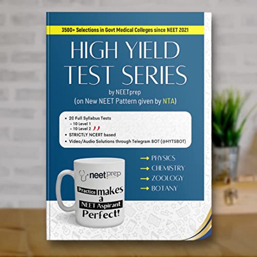 Image of High Yield Test Series with 15 Full-length Practice Tests based on New NTA NEET Pattern
