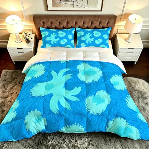 ZZXHG Edredón King Size Estampado 3D | Estampado De Leopardo, Nórdico Máximo Confort para Camas Grandes, Lavable, Reversible, Incluye 2 Fundas de Almohada 50x75 cm_A19650