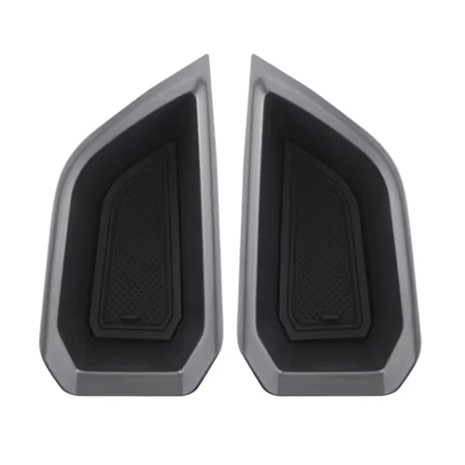Psrrgztm One Color Stowing Tidying Compatible With Q4 For E-Tron 2019 2020 2021 2022 2023 2024 2025 Abs Car Door Handle Storage Boxes Door Armrest Holder Tray Organizer Auto(Rear Door)