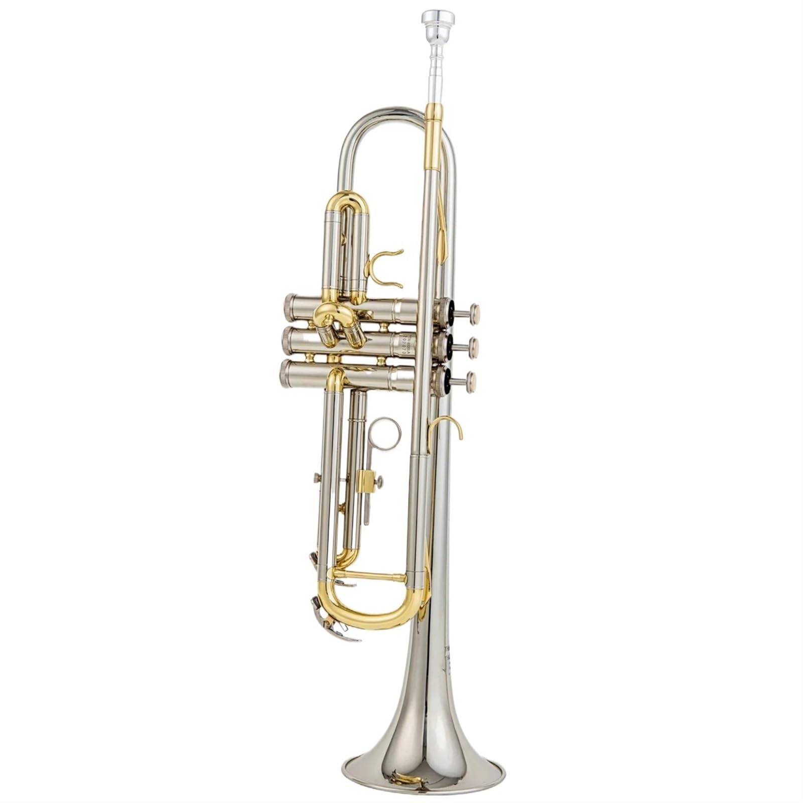 Trąbka Dorosła Trąbka Bb B Flat Mosiądz Srebrny Pozłacany Profesjonalny Instrument Muzyczny Trąbka Ze Skórzanym Etui