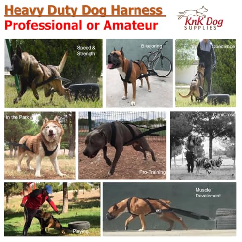 Knk Dog Supplies 14874176 Big Dog Harness Padded Strong Sturdy Weight Pulling Harness Vest Large Dogs Training Quick Walking Keep Your Dog Amused And In Great Shape thumb #5