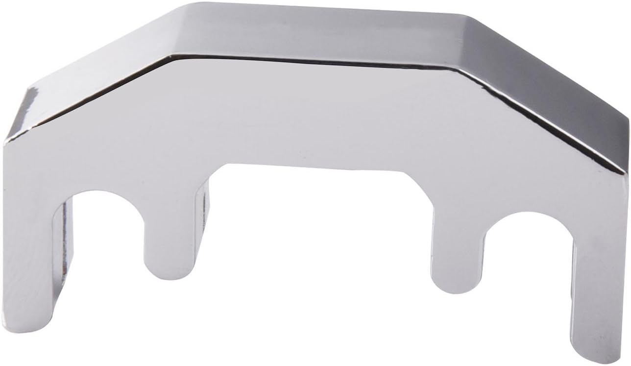 Mudder Metal Violin Mute Practice Violin Silencer for 1/2, 3/4, 4/4 Violin, Silver