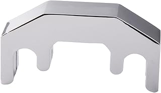 Mudder Metal Violin Mute Practice Violin Silencer for 1/2, 3/4, 4/4 Violin, Silver