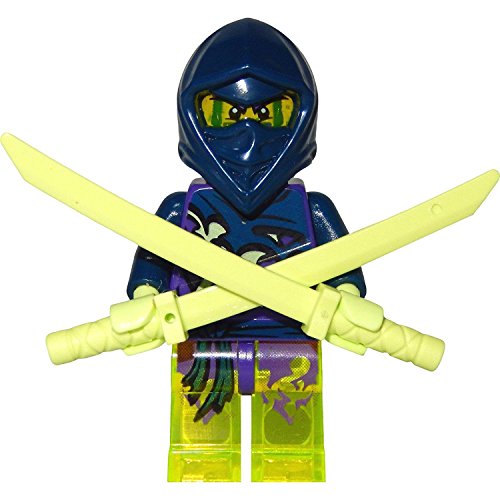 Ninjago: Mini Personaggio Ghost Ninja Hackler con Spade - Lego - Immagine 1