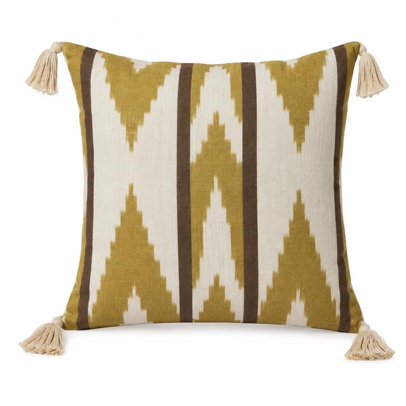 Linen Fabric Decorative Cushion Cover for Sofa Bed Living Room Home Decor Soft Comfortable Cushion Pillow Cover-image-5