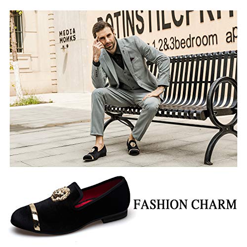 JITAI Mocassini Classici da Uomo in Ecopelle Scarpe Casual da Sposa E Mocassini Uomo - Image 7