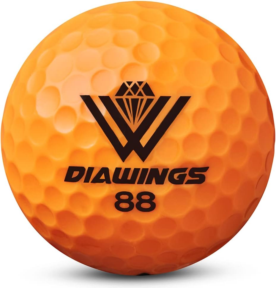 Diawings Max Distance Golf Balls – Easy Control & Straight Flight | Increased Distance for Slower Swing Speeds | USGA & R&A Conforming | 12 Balls