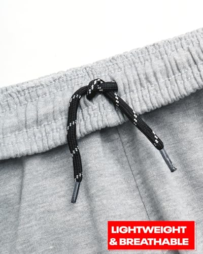 Reebok Boys' Active Pants - Performance Fleece Joggers for Boys - Kids Lightweight Warm Up Track Pants (8-20)3