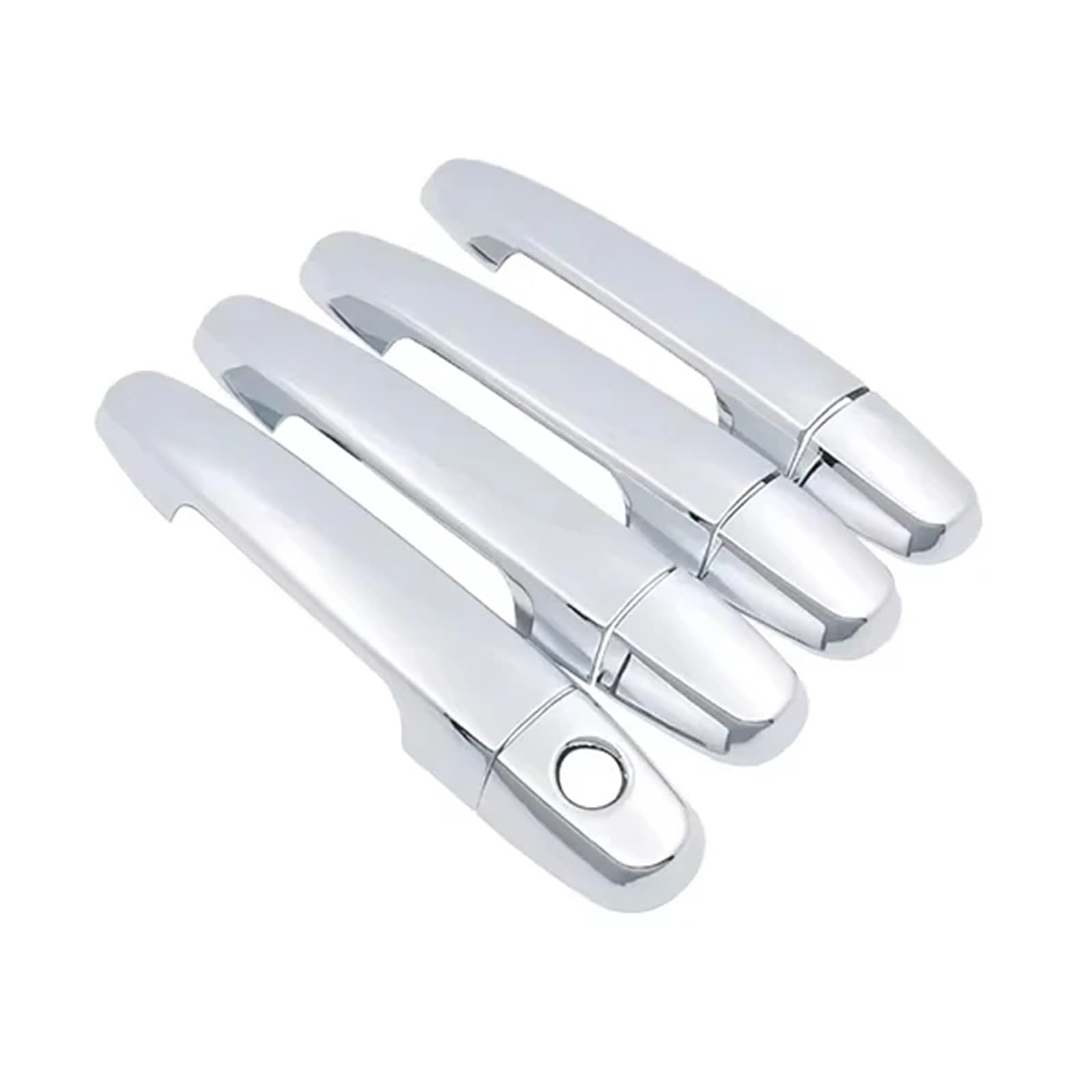 Rdwspli Chrome Exterior Handle Shell Compatible With Toyota For Corolla For Allex For E130 2002-2008 Door Handle Cover Trim Carbon Fiber Car Accessories