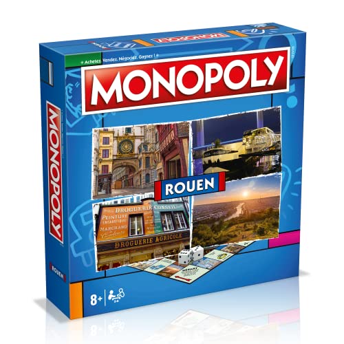 Jeu classique Winning Moves Monopoly Rouen - vue 4