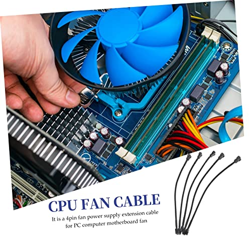 Ventiladores PWM unidades de cable de extensión compatible con PC SHINEOFI 5 uds 3