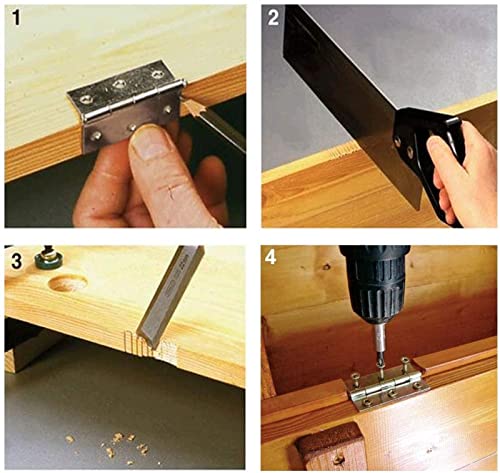 Charnière de porte d'armoire anti-rouille pour remplacer les fixations de mini placard - 6