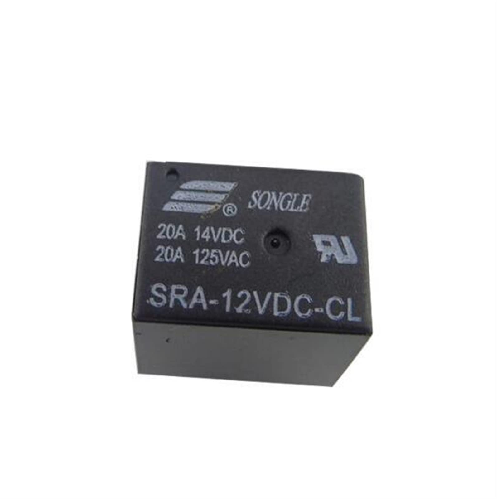 GJZIFGFWQ 5pcs 5pin DC Power Relay SRA-05VDC-CL SRA-12VDC-CL SRA-24VDC-CL 5Pin PCB Type in Stock Black Automobile(SRA-24VDC-CL)