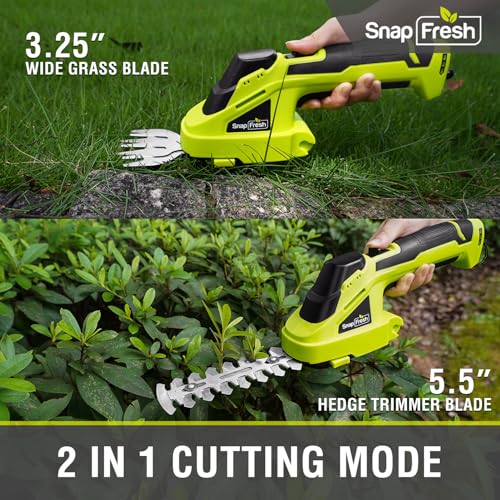 SnapFresh 2-in-1 Cordless Trimmer