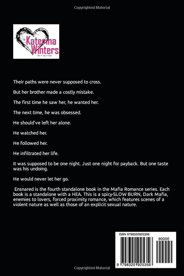 Ensnared: An Enemies to Lovers Mafia Romance (A Mafia Romance) - Image 2