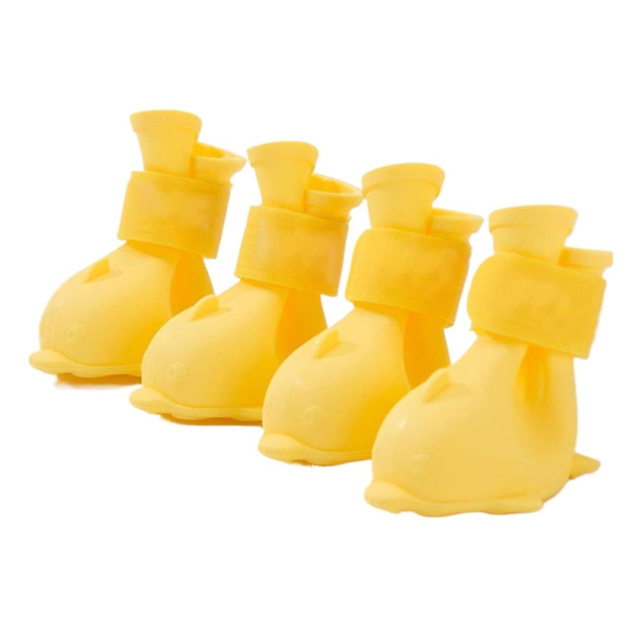 Bottes de pluie pour chien idéales pour les promenades sous l'eau et la boue